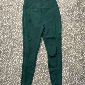 POP Fit / Leggings with Pockets / Emerald Green / XL